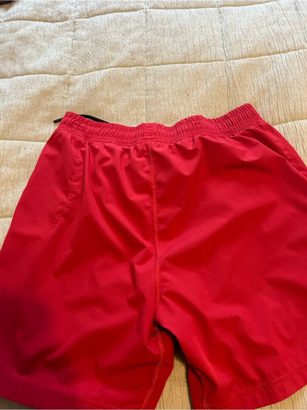 Men's Red Performance Shorts